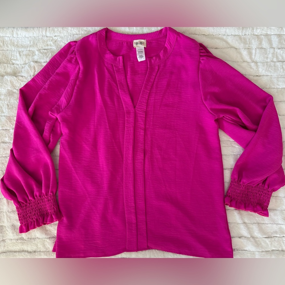 Women's Fuchsia Blouse